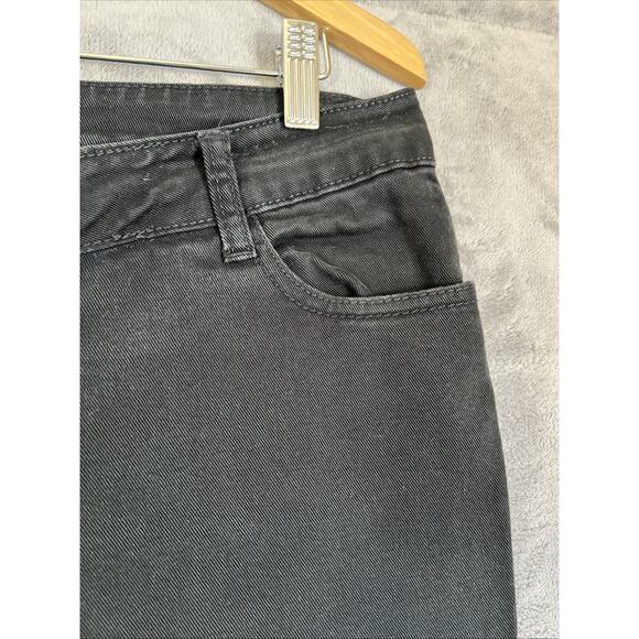 Southpole Jeans Juniors Size 13 Black Straight Mid Rise Stretch Denim 31" Inseam - Picture 7 of 14